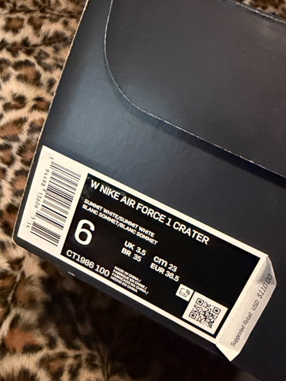 Nike Air Force 1 Crater - women’s size 6 - Picture 6 of 6